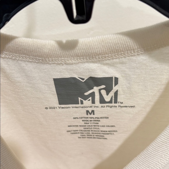 MTV Cream Logo Tee - Picture 3 of 3